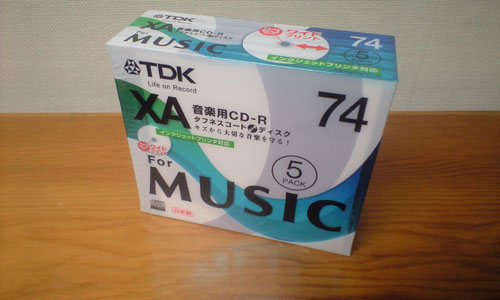 音楽用 CD-R