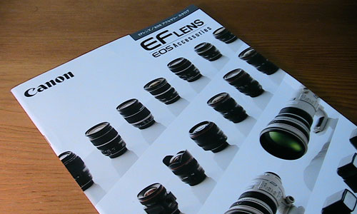 Canon EFレンズ / EOS アクセサリーカタログ