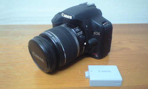 Canon EOS Kiss X3 バッテリ