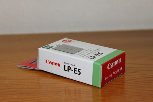 Canon バッテリ