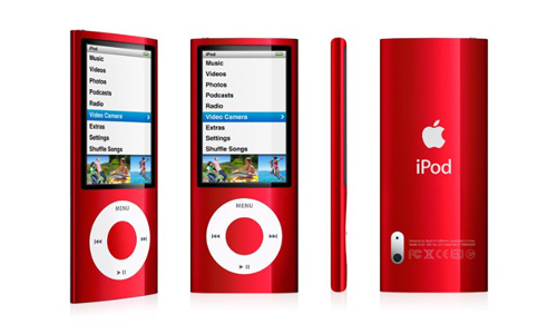 5th iPod nano RED