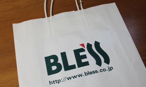BLESSの紙袋