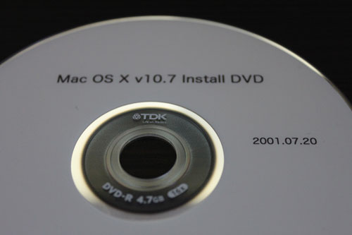 Lion Install DVD