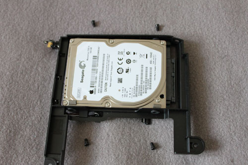 Mac mini Mid 2011 下段のハードディスク