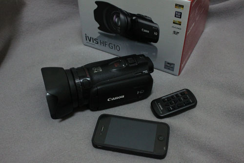 canon iVIS HF G10