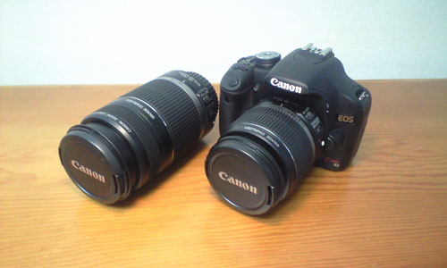 canon EOS　Kｉｓｓ X3 ダブルズームキット