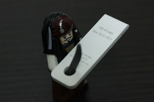 os x lion usb メモリ 版