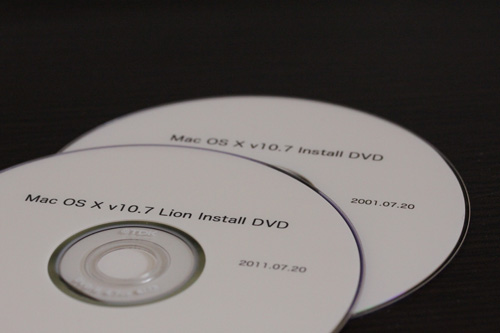 Mac OS X Lion v10.7 DVD