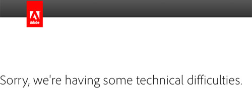 Adobe Creative Cloud Error