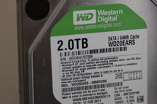 Western Digital WD20EARS 00MVWB0