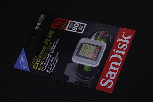 SanDisk SDHC Extreme PLUS 32GB 80MB/s 海外パッケージ品（SDSDXS-032G-X46f）