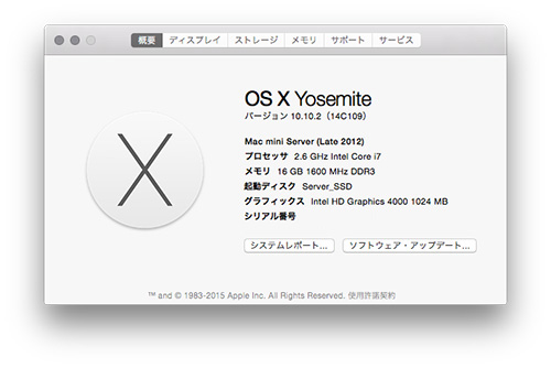 OS X Yosemite 10.10.2