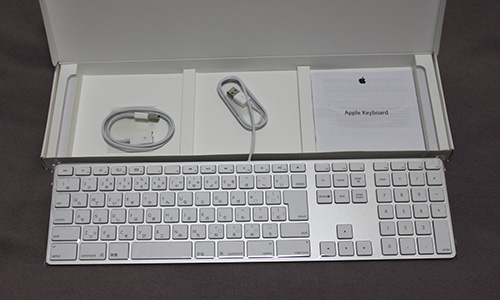 Apple Keyboard テンキー付き – JIS MB110J/B