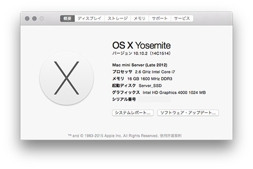 OS X Yosemite v10.10.2