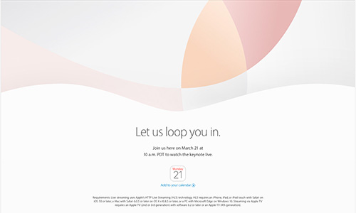 Apple Special Event - Let us loop you in.