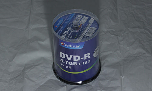 三菱ケミカルメディア Verbatim 1回記録用 DVD-R DHR47JP100V4（片面1層/1-16倍速/100枚）