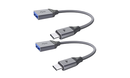 Rampow USB Type C to USB 3.0 変換アダプタ【2本セット/20cm】