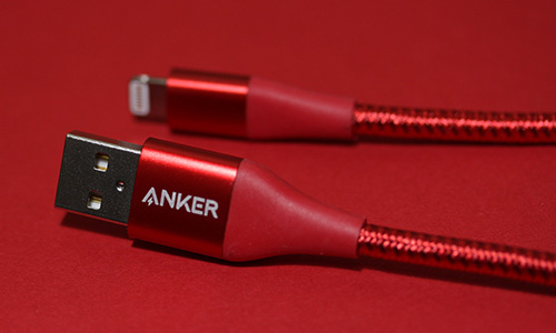 Anker PowerLine+ II ライトニング Lightning USB ケーブル（3.0m）Red レッド A8454091 - Studio Milehigh