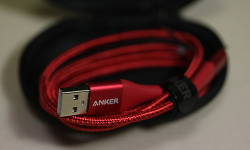 Anker PowerLine+ II ライトニング Lightning USB ケーブル（0.9m）レッド A8452091 - Studio Milehigh