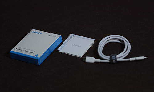 Anker PowerLine II USB-C ＆ Lightning ライトニング ケーブル（0.9m）ホワイト（A8632021） - Studio MIlehigh