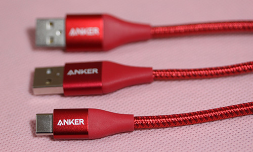 Anker PowerLine+ II USB-C ＆ Lightning ライトニング ケーブル（1.8m）レッド（A8653091） - Studio MIlehigh