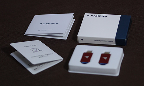 RAMPOW USB-C から USB-A 3.1 への変換アダプター レッド RAMPOWAD02R - Studio MIlehigh