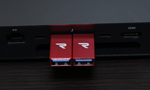 RAMPOW USB-C から USB-A 3.1 への変換アダプター レッド RAMPOWAD02R - Studio MIlehigh