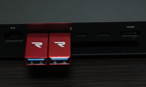 RAMPOW USB-C から USB-A 3.1 への変換アダプター レッド RAMPOWAD02R - Studio MIlehigh