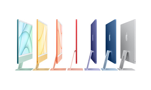 Apple Event 2021 04 New M1 iMac color - Studio Milehigh