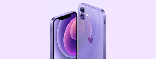 Apple Event 2021 04 iPhone 12 mini New Color Purple - Studio Milehigh