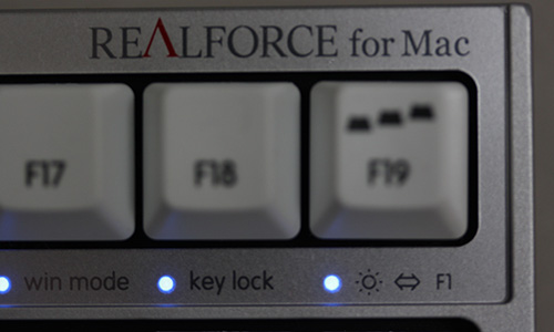 東プレ REALFORCE SA for Mac（R2SA-JP3M-WH） - Studio Milehigh