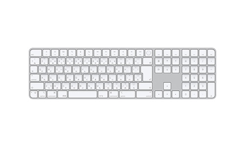 Appleシリコン搭載Mac用Touch ID搭載Magic Keyboard（テンキー付き）- 日本語（JIS） MK2C3J/A