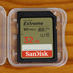 Sandisk SD card 32GB Extreme - Studio Milehigh