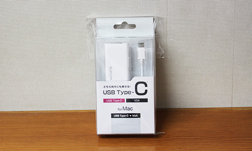 エレコム USBケーブル Type C 変換アダプタ（USB C to D-Sub 15pin）0.1m RoHS指令準拠 ホワイト AD-APCVGAWH - Studio Milehigh