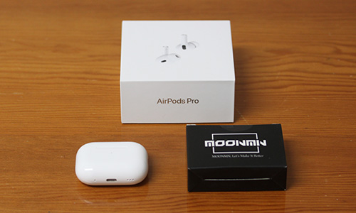 MOONMN For AirPods Pro 2 ケース カラビナ付き（クリア） - Studio Milehigh