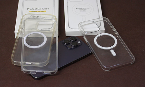 Apple iPhone 14 Pro Max 1TB Depp Purple Mag Safe clear case - Studio Milehigh