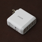 Anker PowerPort 4（40W 4ポートUSB急速充電器）