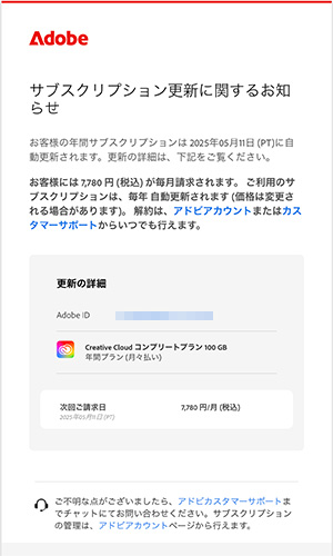 Adobe subscriptions アドビ サブスク サブスクリプション 更新 - Studio Milehigh