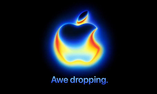 apple event awe droppoing