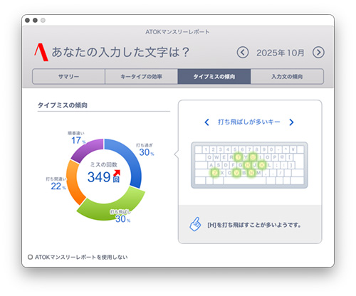 ATOK マンスリーレポート 2025.10 - Studio Milehigh