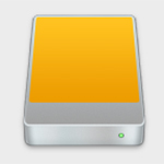 外付けハードディスク　アイコン hdd icon