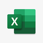 Microsoft Excel Icon - Studio Milehigh