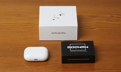 【2022年9月発売モデル】MOONMN For AirPods Pro 2 ケース AirPods Pro 第2世代 保護ケース エアポッズプロ 第2世代 収納ケース TPU ケース 防水 防塵 耐衝撃 紛失防止 装着充電可能 2022 AirPods Pro 第2世代 対応 保護 ケースカバー カラビナ付き（クリア） - Studio Milehigh