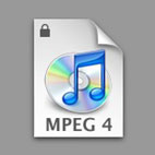 MPEG 4 DRM icon