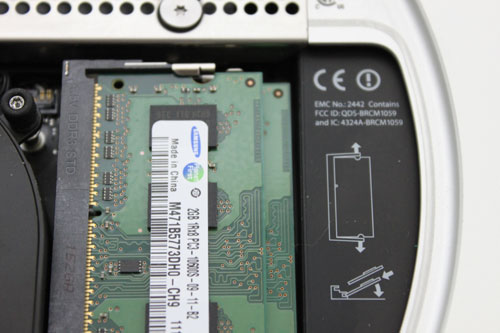 Mac mini Mid 2011 のメモリ