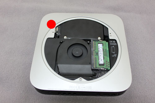 Mac mini Mid 2011 内蔵電池