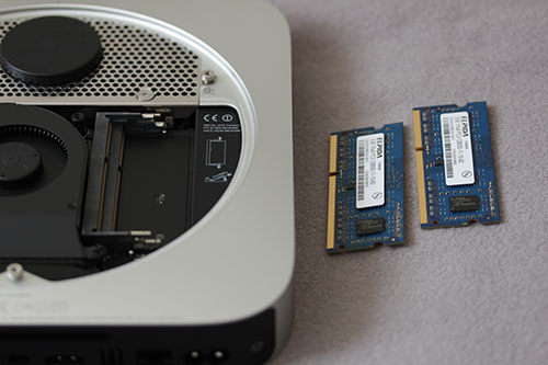 Mac mini Late 2012 ram