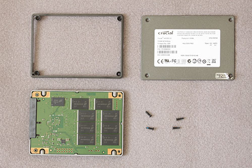 Mac mini Late 2012 SSD crucial m4